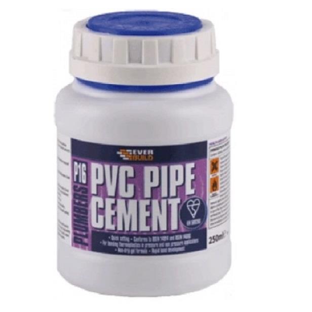 PVC Pipe Cement 250ml Plumb Spares Direct